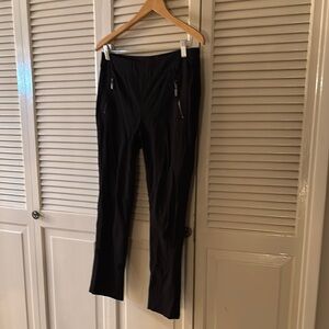 Van Heusen Black Zippered Pants